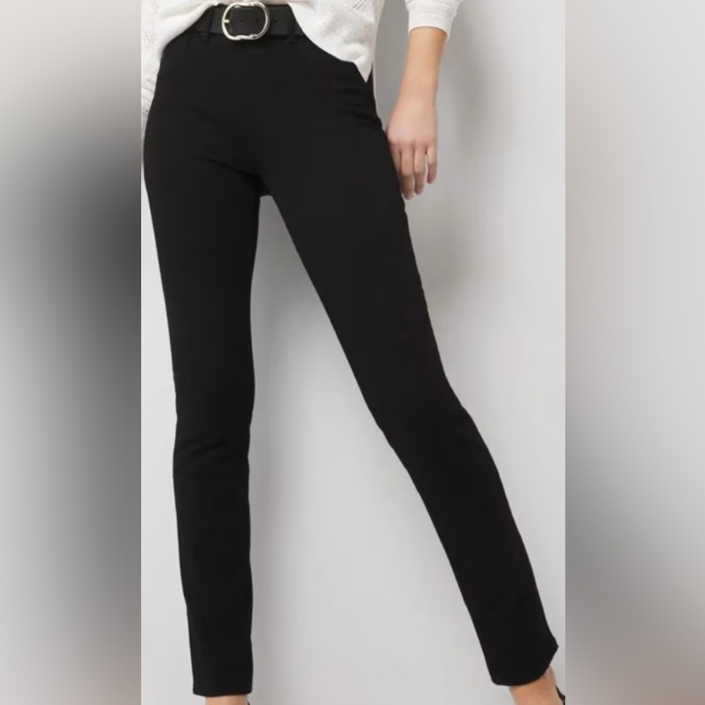 White House Black Market High Rise Black Jeans